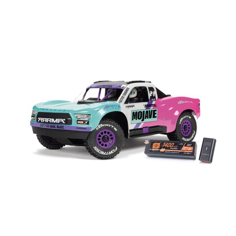 ARRMA MOJAVE GROM 223S BLX Brushless 4X4 Small Scale Truck RTR Bttry, Chrgr Teal - 2