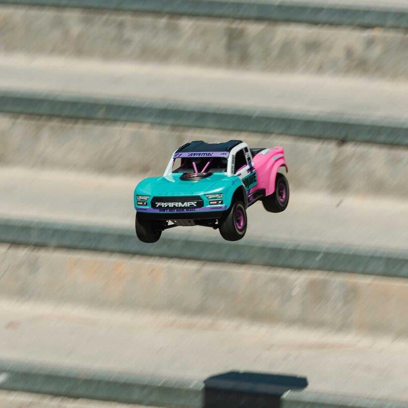 ARRMA MOJAVE GROM 223S BLX Brushless 4X4 Small Scale Truck RTR Bttry, Chrgr Teal - 6