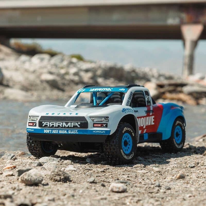 ARRMA MOJAVE GROM 223S BLX Brshless 4X4 Small Scale Truck RTR Bttry, Chrgr White - 5