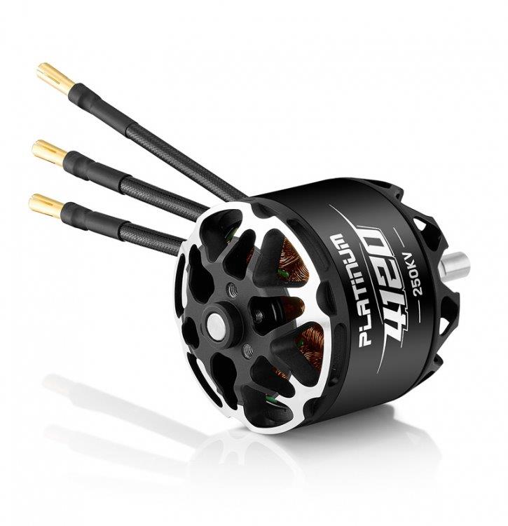 Hobbywing Platinum 4120SL 250kV 12S Motor D49.5 x 72.3mm 55A/2453W/30s - 3