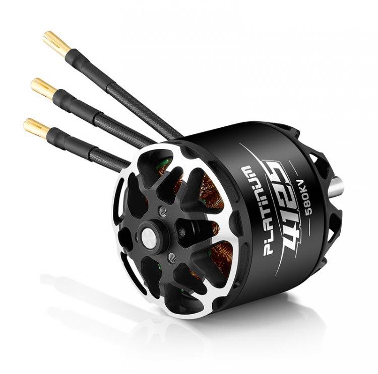 Hobbywing Platinum 4125SL 580kV 6S Motor D49.5 x 77.3mm 120A/2289W/77s - 3