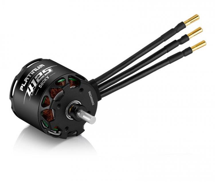 Hobbywing Platinum 4125SL 580kV 6S Motor D49.5 x 77.3mm 120A/2289W/77s - 4