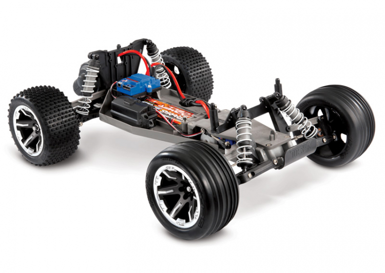 Traxxas Rustler 2WD 1/10 RTR TQ Red - includes battery and usb c charger - 4