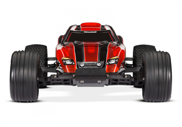 Traxxas Rustler 2WD 1/10 RTR TQ Red - includes battery and usb c charger - 7