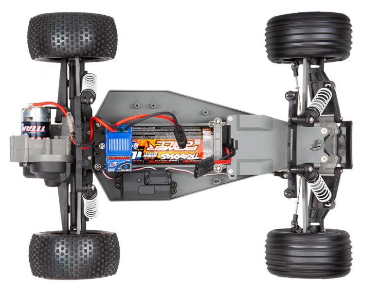 Traxxas Rustler 2WD 1/10 RTR TQ Red - includes battery and usb c charger - 5