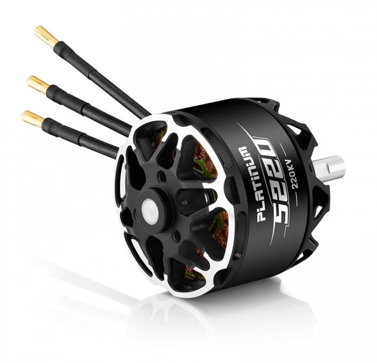 Hobbywing Platinum 5220SL 220kV 12S Motor D60.2 x 83.5mm 105A/3891W/25s - 4