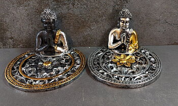 Thai Buddha Rökelsehållare - rundad form