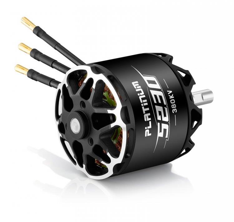 Hobbywing Platinum 5230SL 380kV 8S Motor D60.2 x 93.5mm 162A/4790W/82s - 3