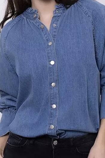 Qnuz -  Rhianna Denim Shirt