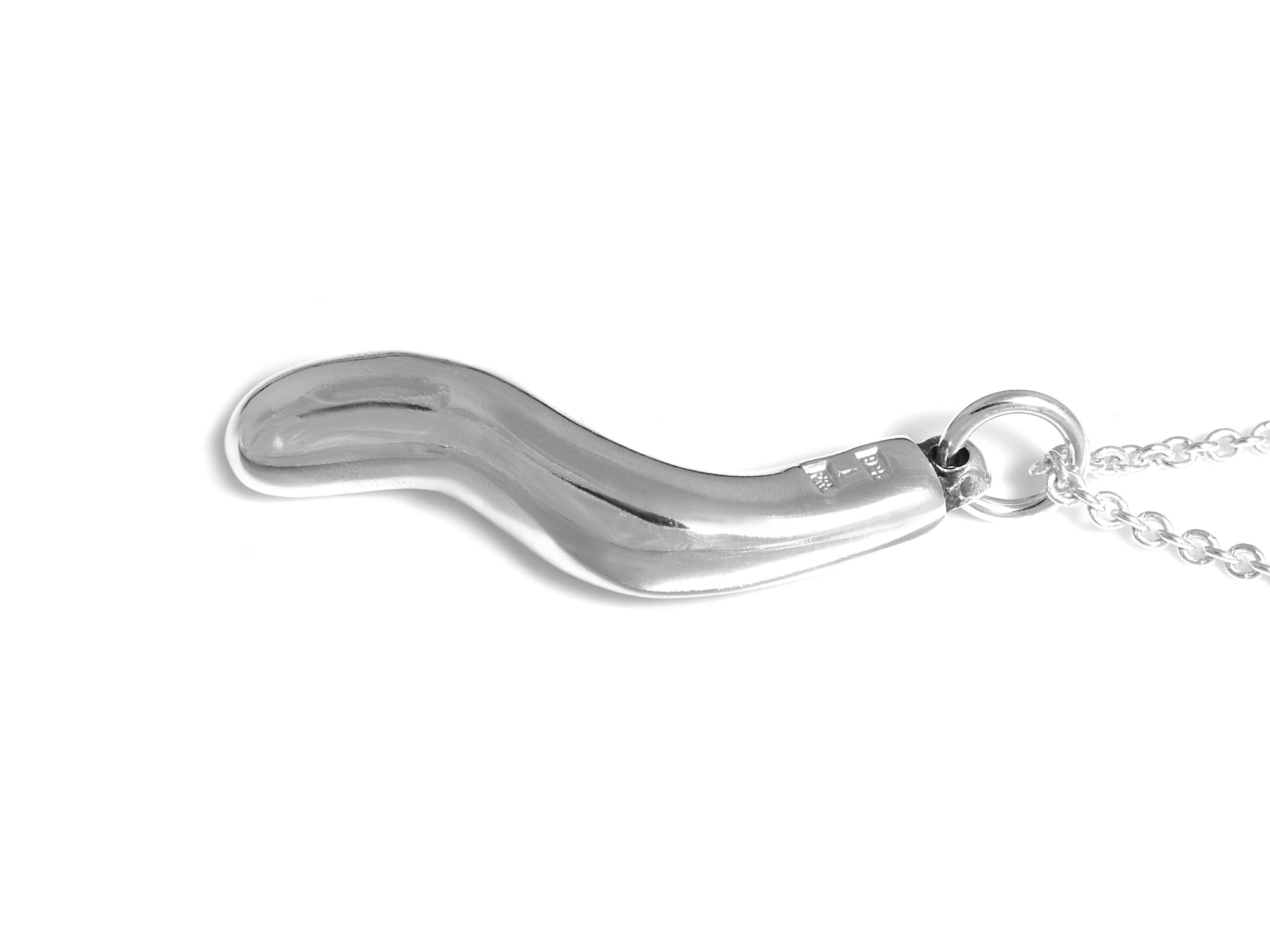 Blindtarm Halsband, Anatomi Smycke i Äkta Silver - 3
