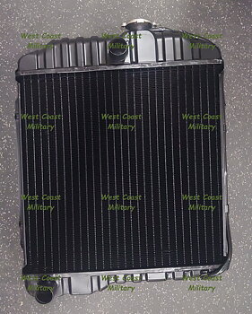 Radiator CJ5 and M38A1 Copper