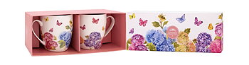 Butterfly Blossom - 2-pack muggar i presentkartong