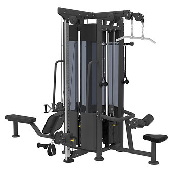 Impulse IT9527 4-Stack Multi Station Black
