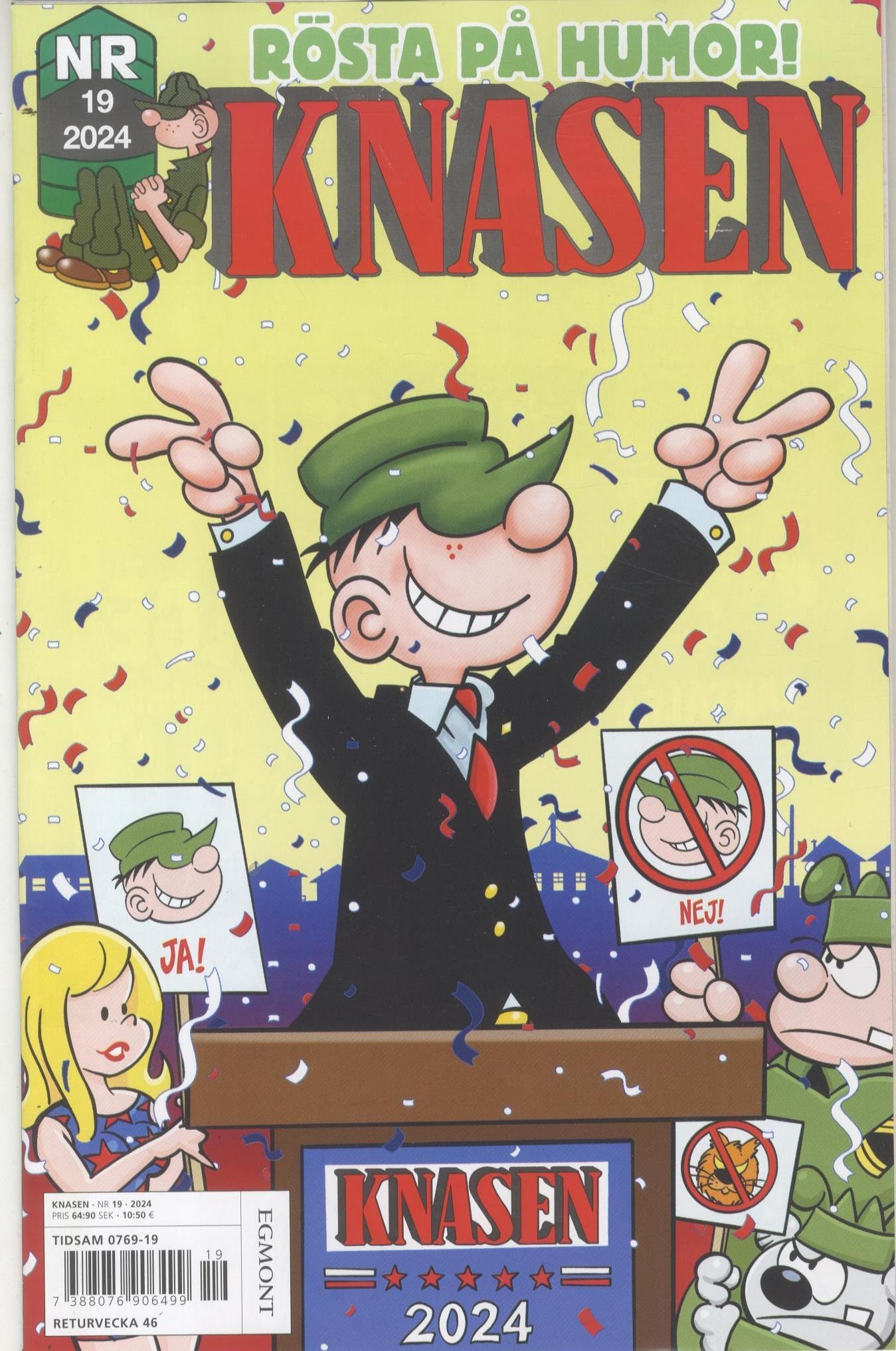 Knasen nr 19, Rösta på humor!