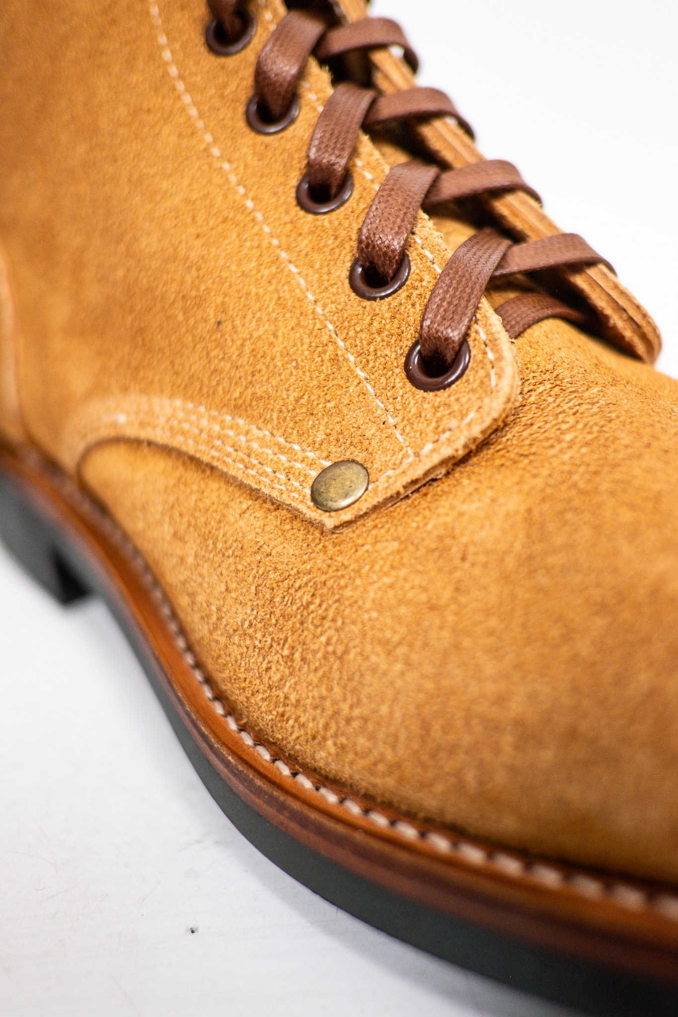 Buzz Rickson's - M-43 Service Shoes Camel - Göteborg Manufaktur