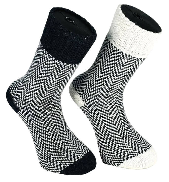 2-Pack Zokks Klassiska Ullstrumpor