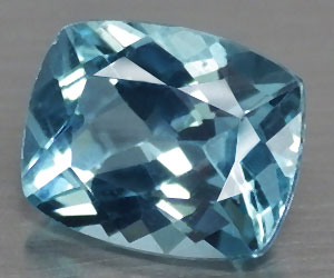 1,55 ct lujosa forma de cojín natural top lustre azul paraiba apatita - 3