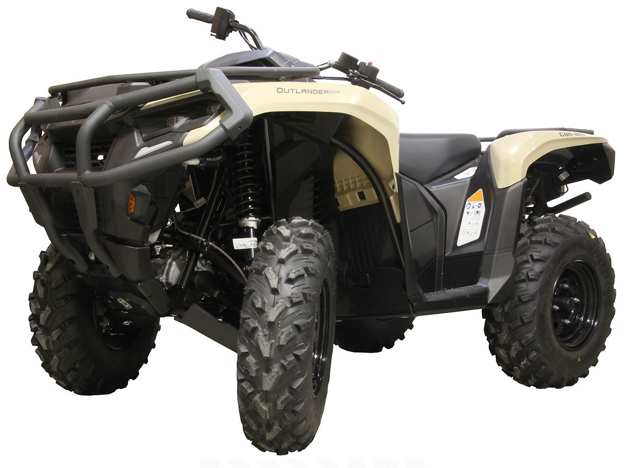 Hasplåt PEHD Can Am Outlander G3 500/700 PRO / XU 2023+ - 2