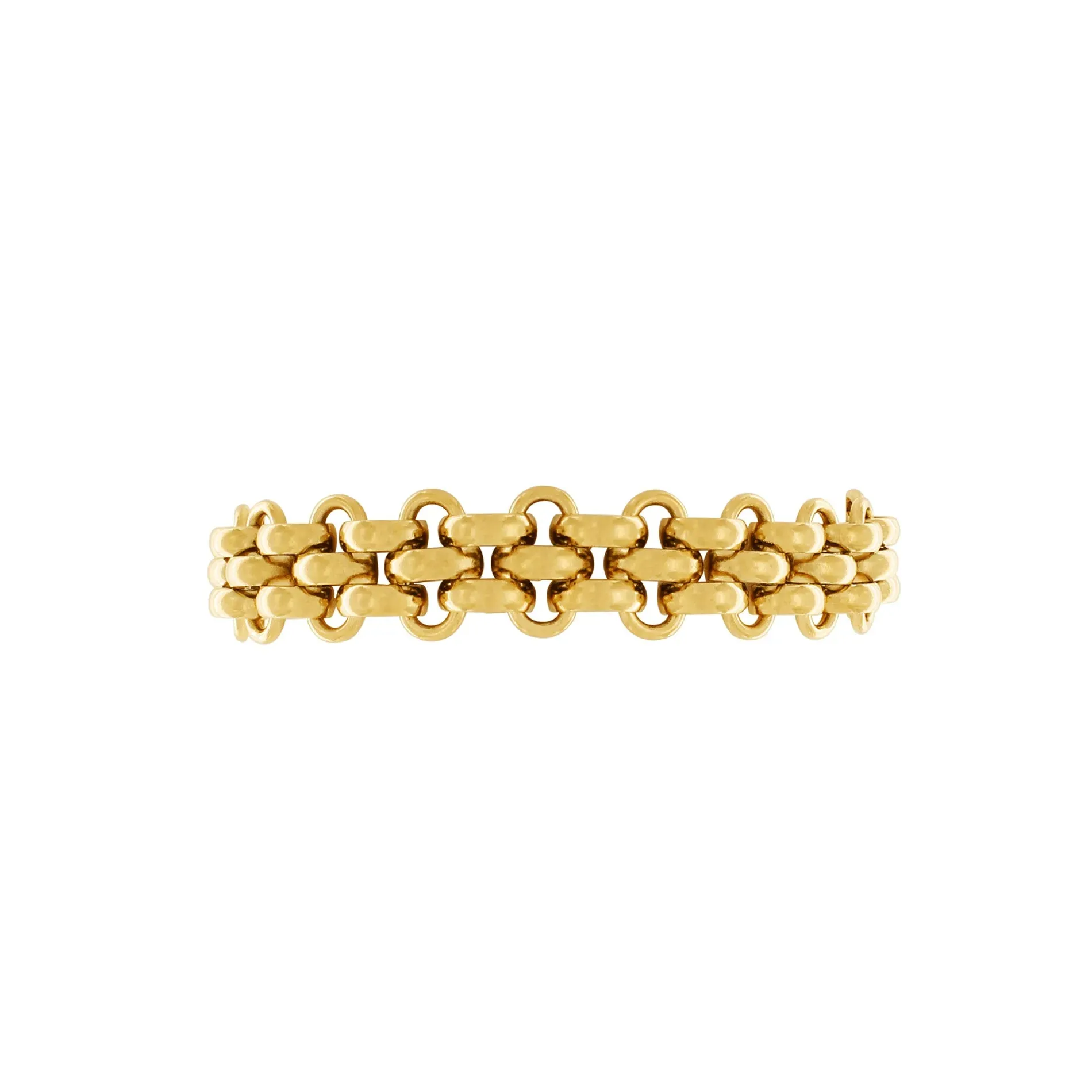 Dansk Copenhagen - Courage Waterproof Crochet T Bar Bracelet Gold Plating