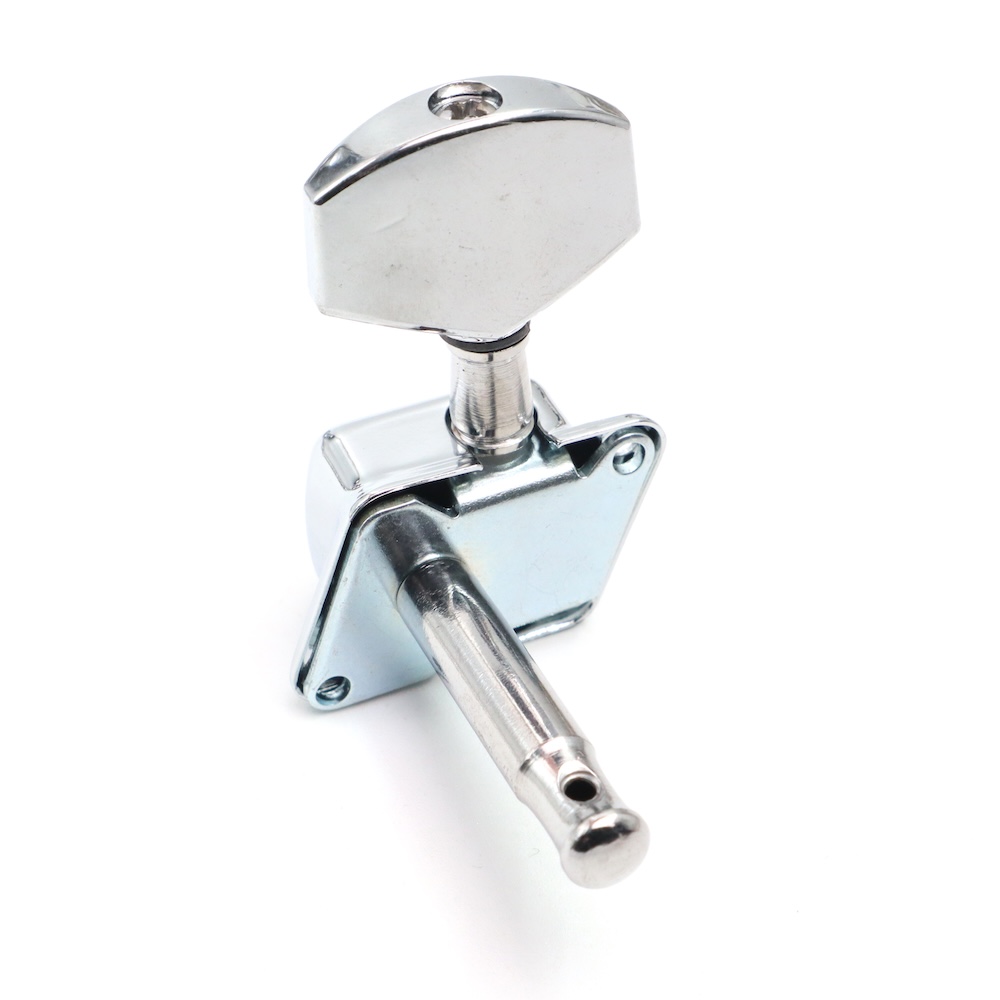 Acoustic Guitar Machine Heads Chrome (3+3) - 4