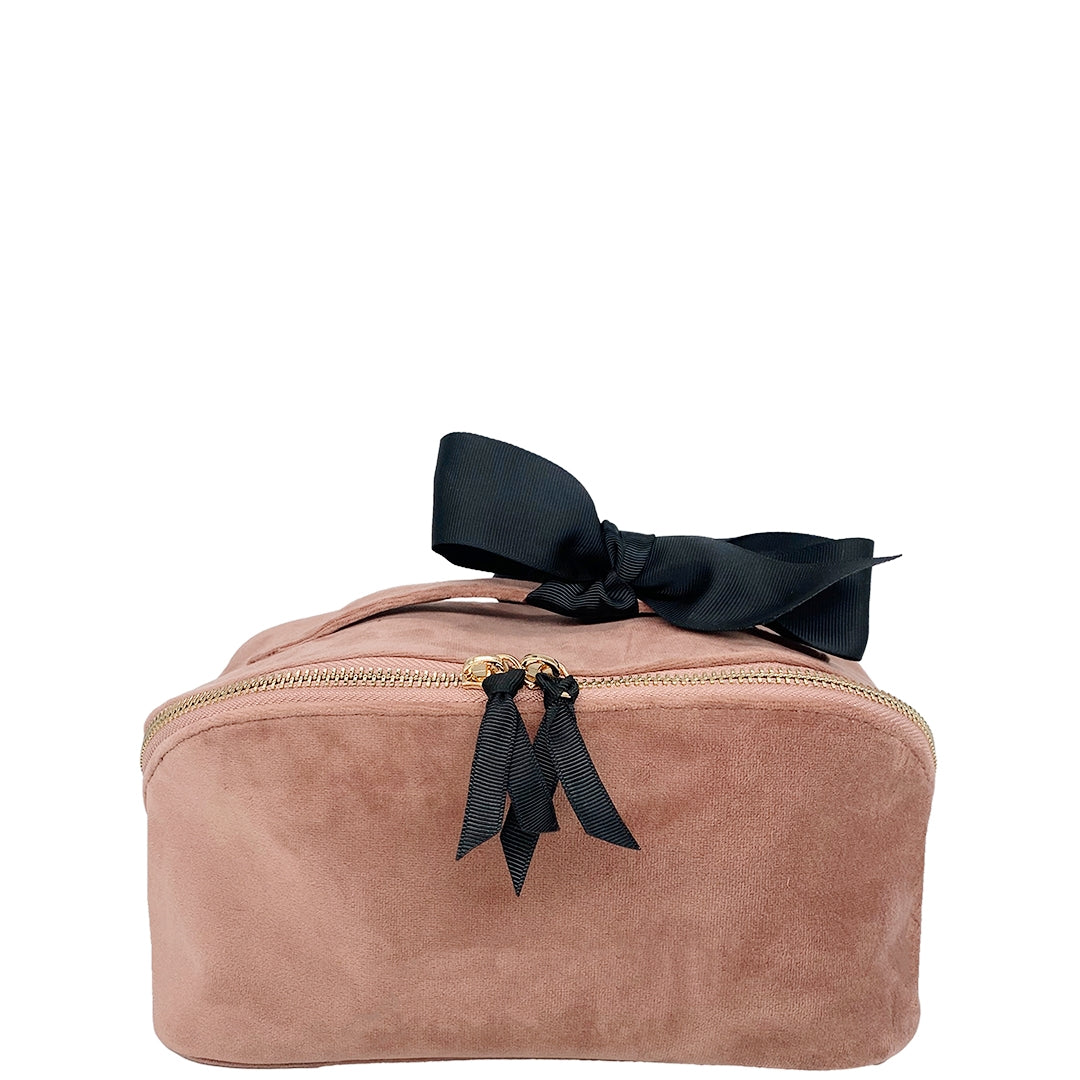 Box Makeup & Toiletry - pink Velvet - 4
