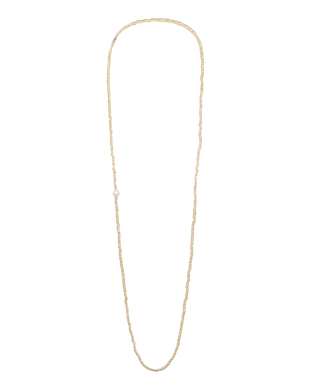 Halsband Glow long guld - 3