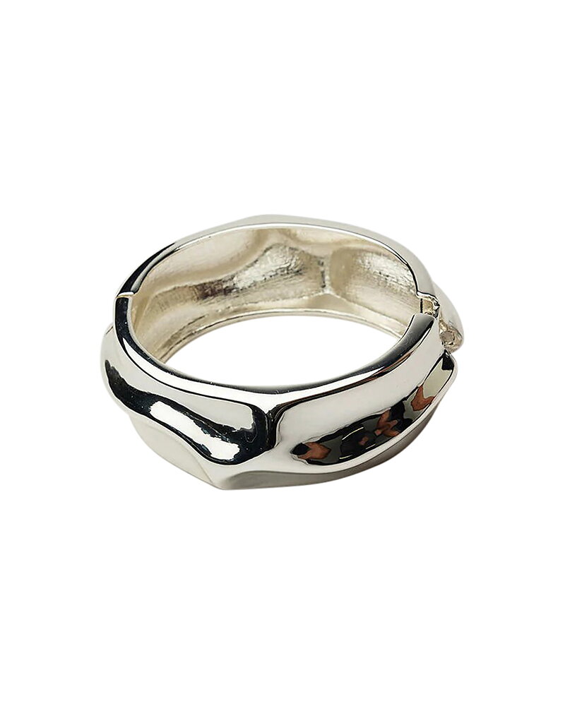 Armband Big hårt silver