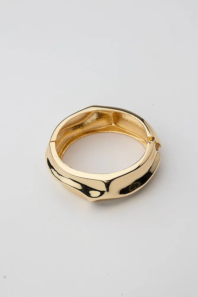 Armband Big hårt guld