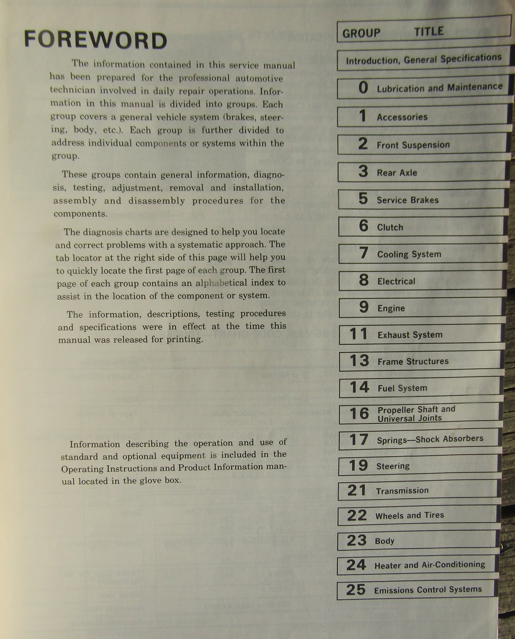 1986 Dodge D & W 100-350 Ramcharger Service Manual - 2