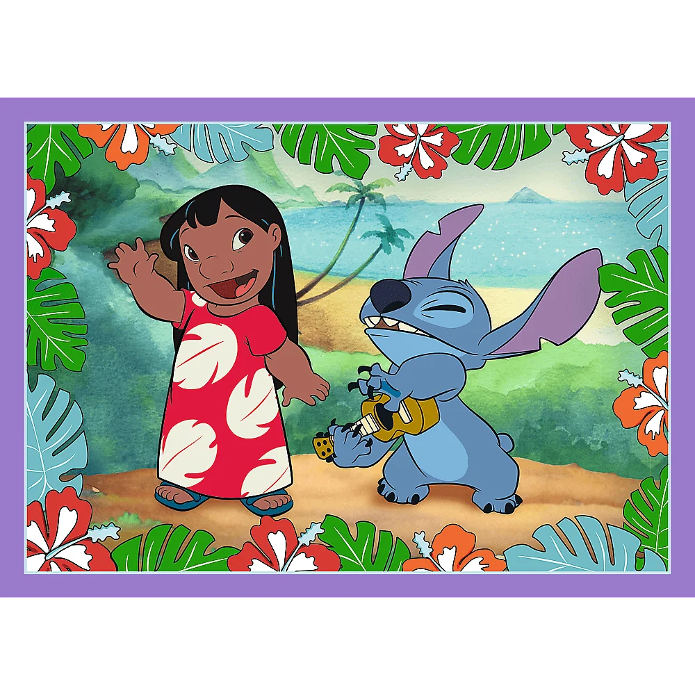 Stitch Disney Pussel 4in1 - 4
