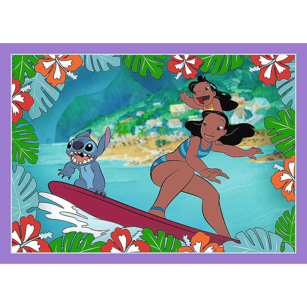 Stitch Disney Pussel 4in1 - 3