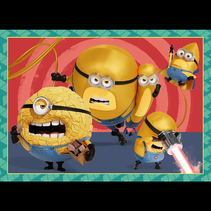 Minions Pussel 4in1 - 2