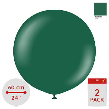 Premium Stora Ballonger Dark Green 
