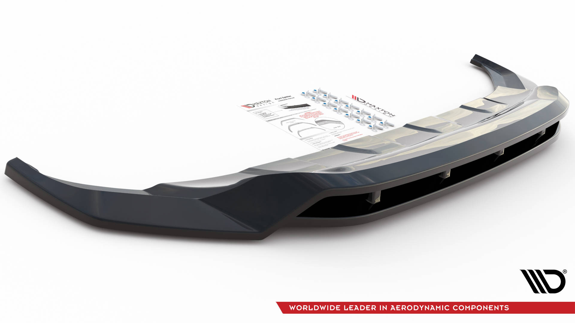 Maxton - Front Splitter Volkswagen Touareg R-Line Mk3/MLB  - 5