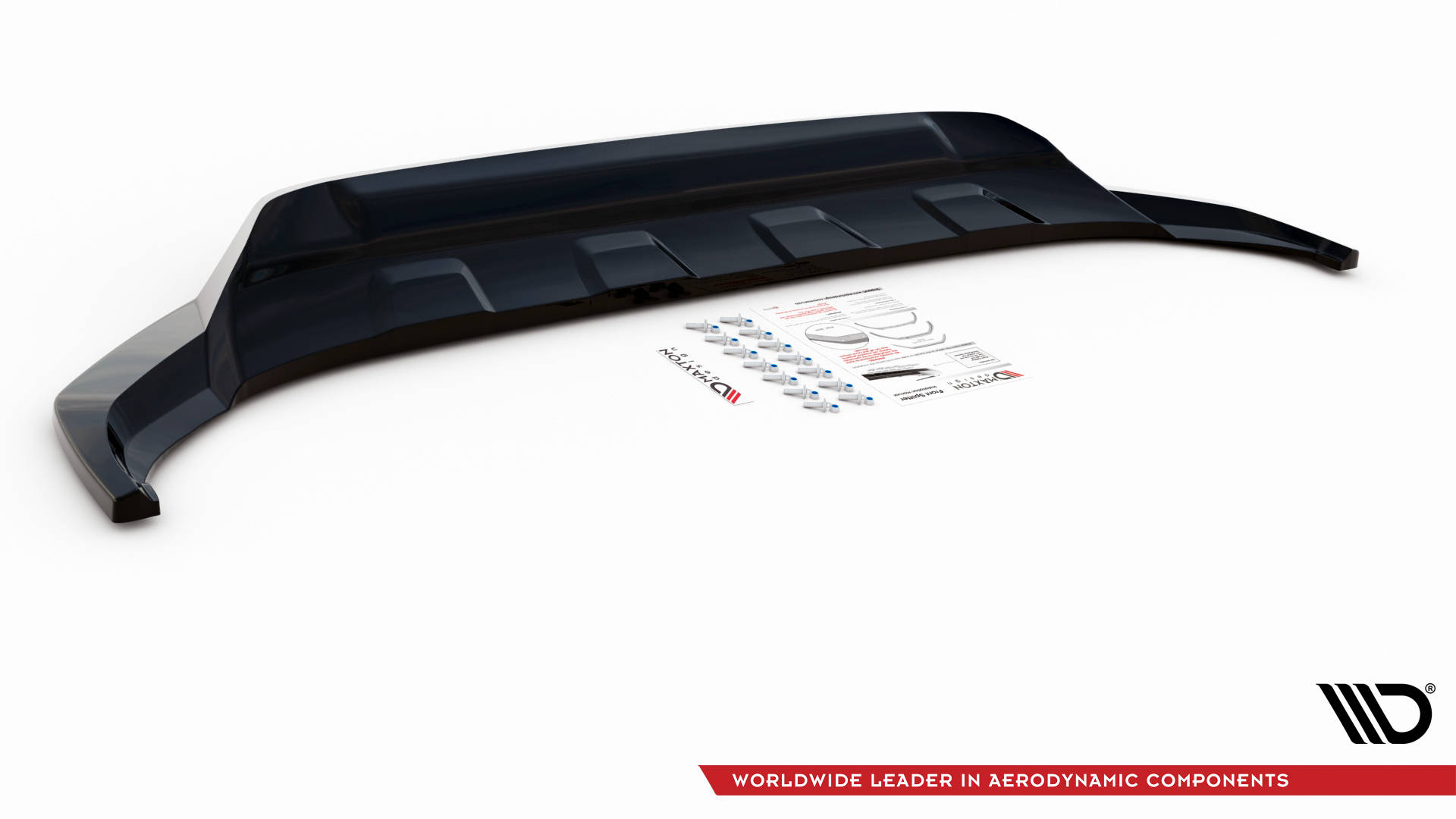 Maxton - Front Splitter Volkswagen Touareg R-Line Mk3/MLB  - 6