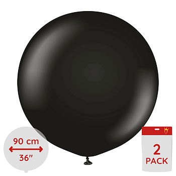 Premium Gigantiska Latexballonger Svart