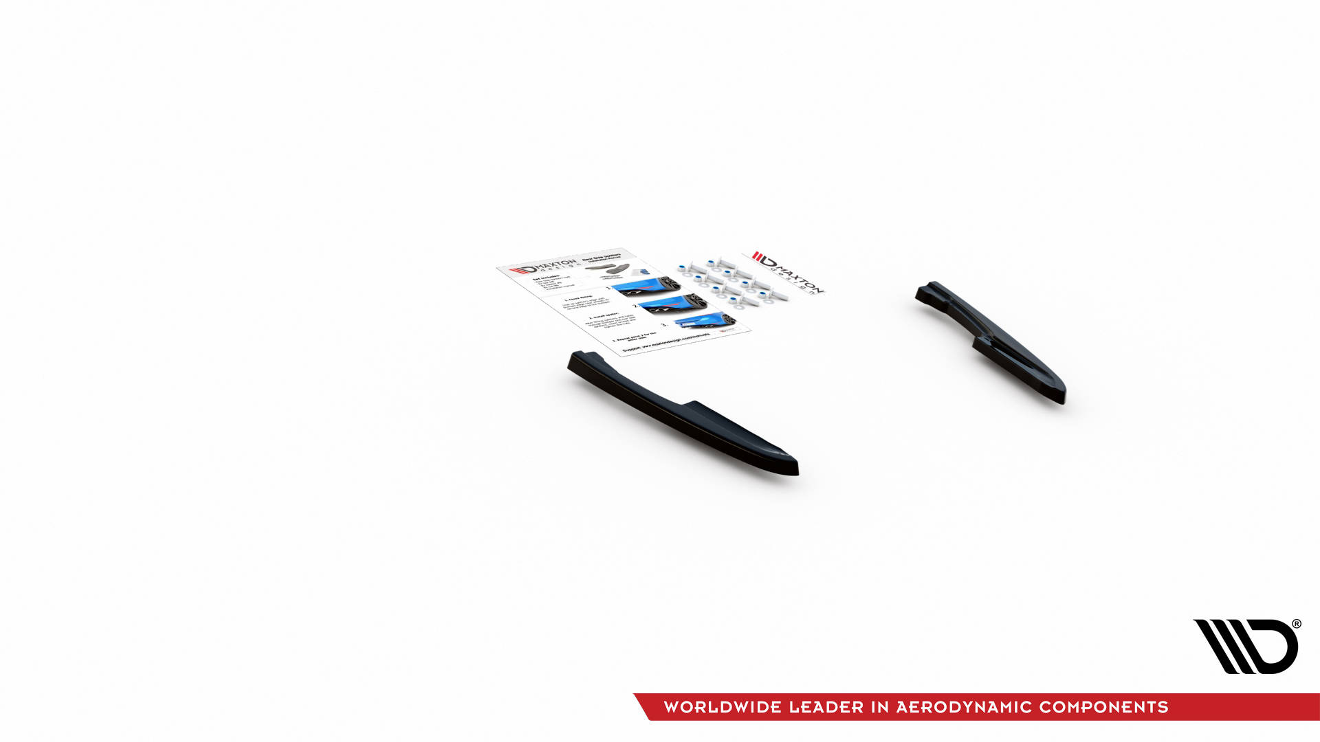 Maxton - Rear Side Splitters Volkswagen Touareg R-line Mk3/MLB - 5