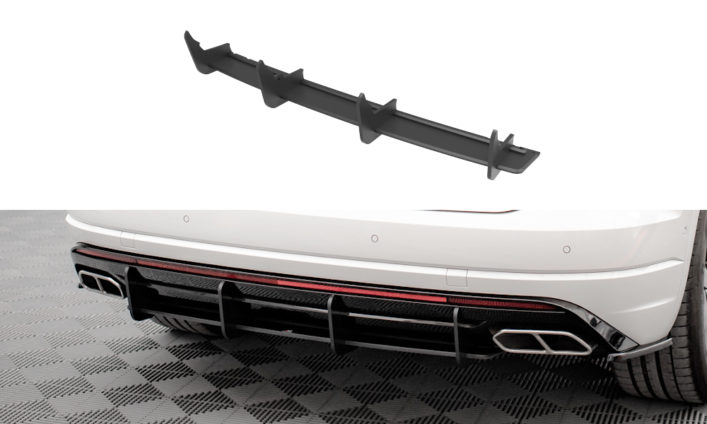 Maxton - Street Pro Rear Diffuser Volkswagen Touareg R-Line Mk3/MLB 