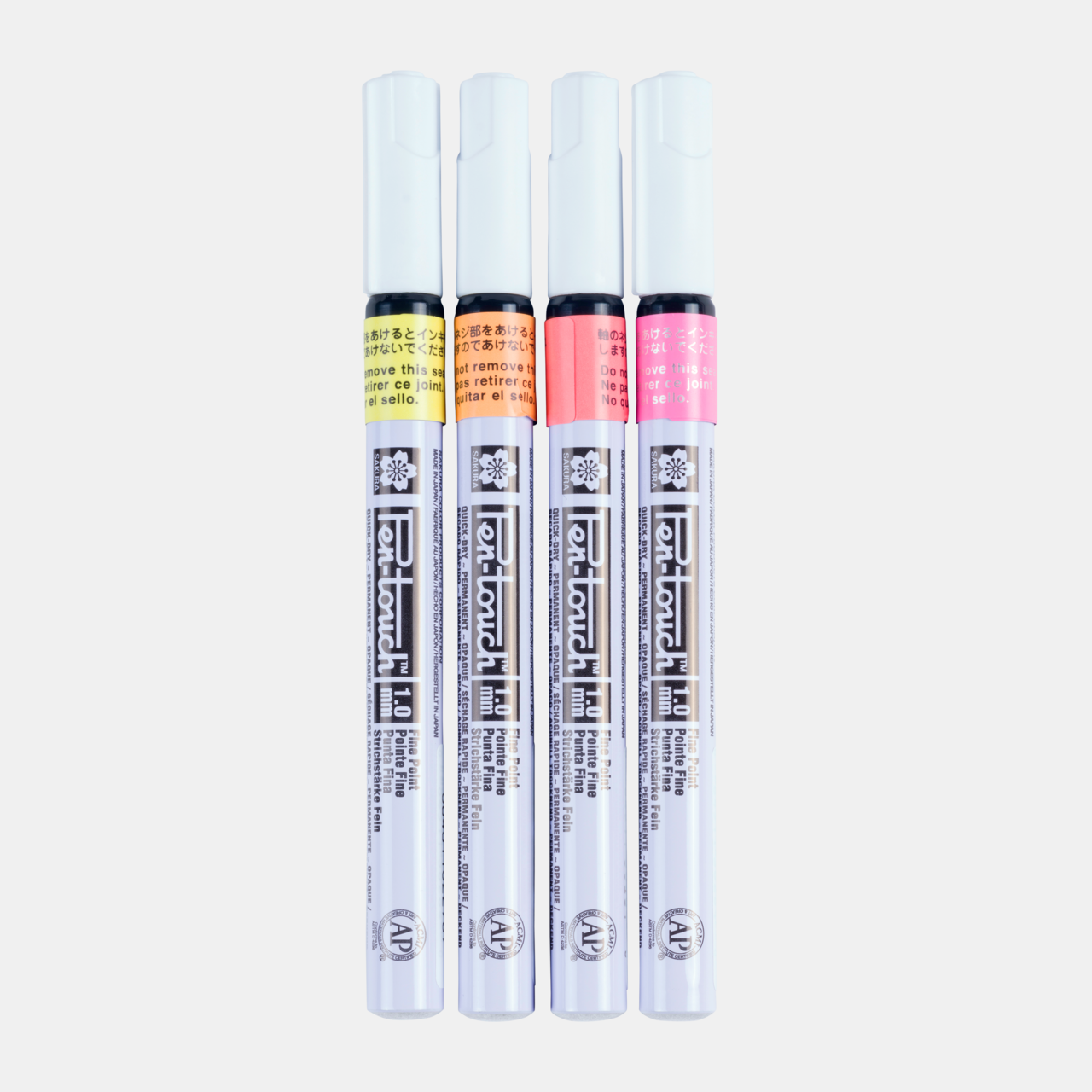 Pen-Touch Fine Fluorescent Set - 4