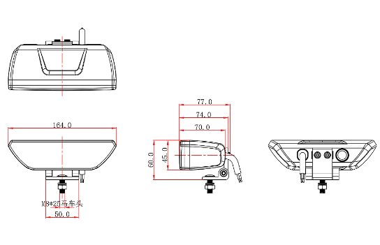 OZZ WR1 Backlampa - 3