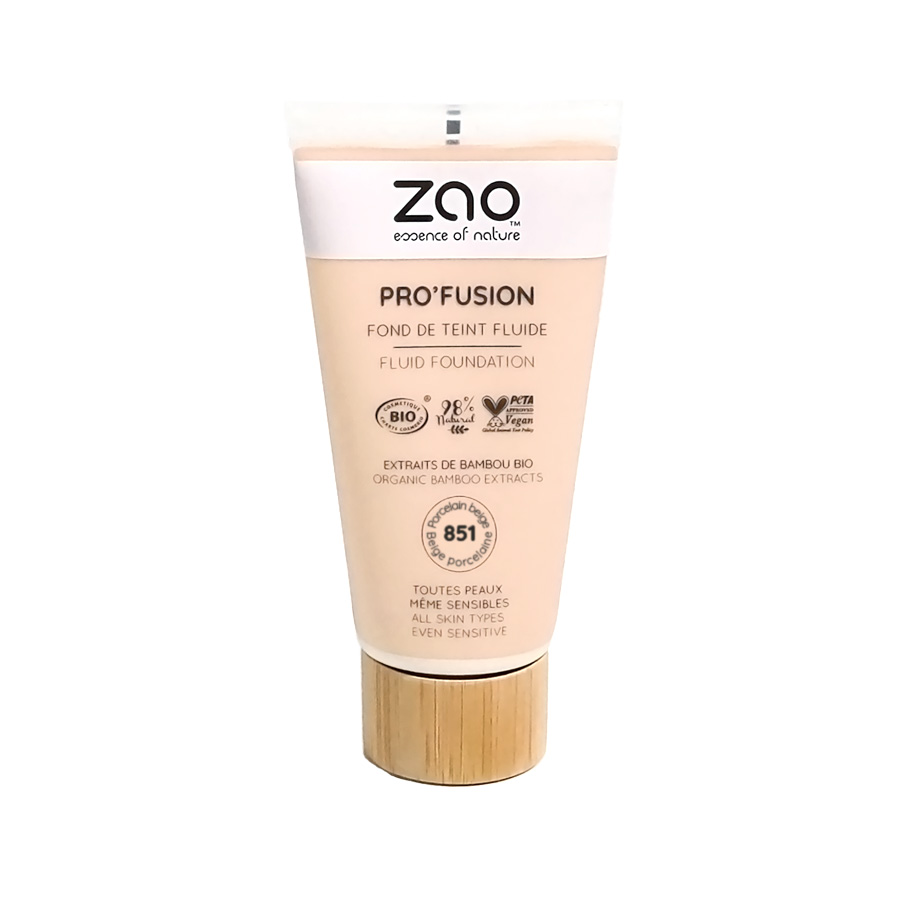 ZAO Pro'Fusion Fluid Foundation 851 Porcelain beige