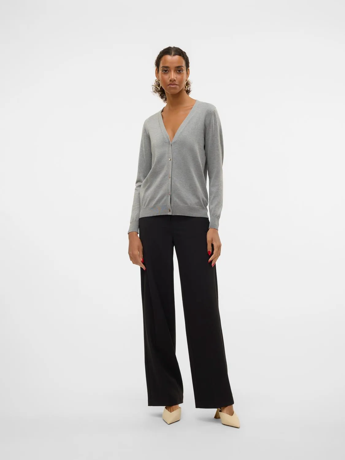 Vero Moda - Silje Cardigan Grå - 6
