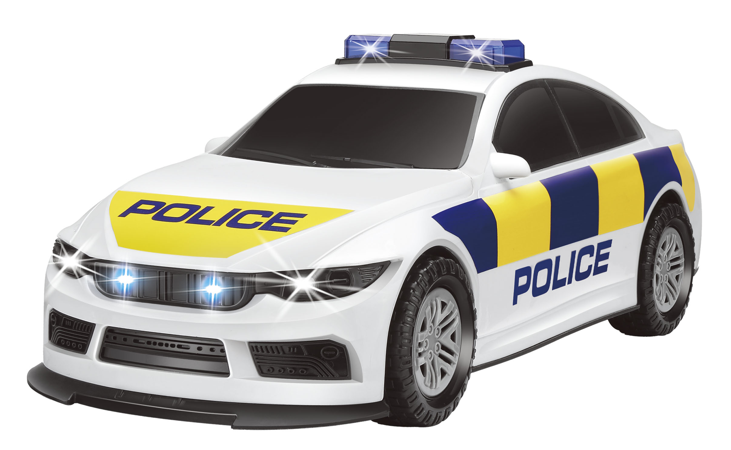 Action Fun Poliisiauto Kitkamoottorilla, valolla ja äänellä