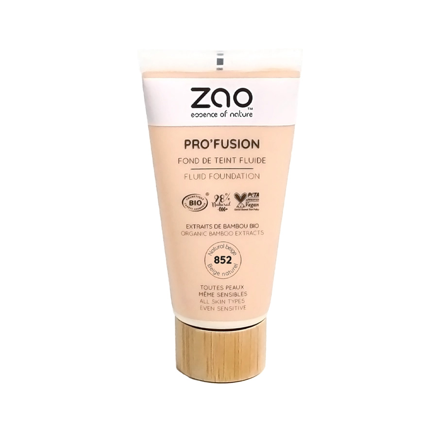 ZAO Pro'Fusion Fluid Foundation 852 Natural beige