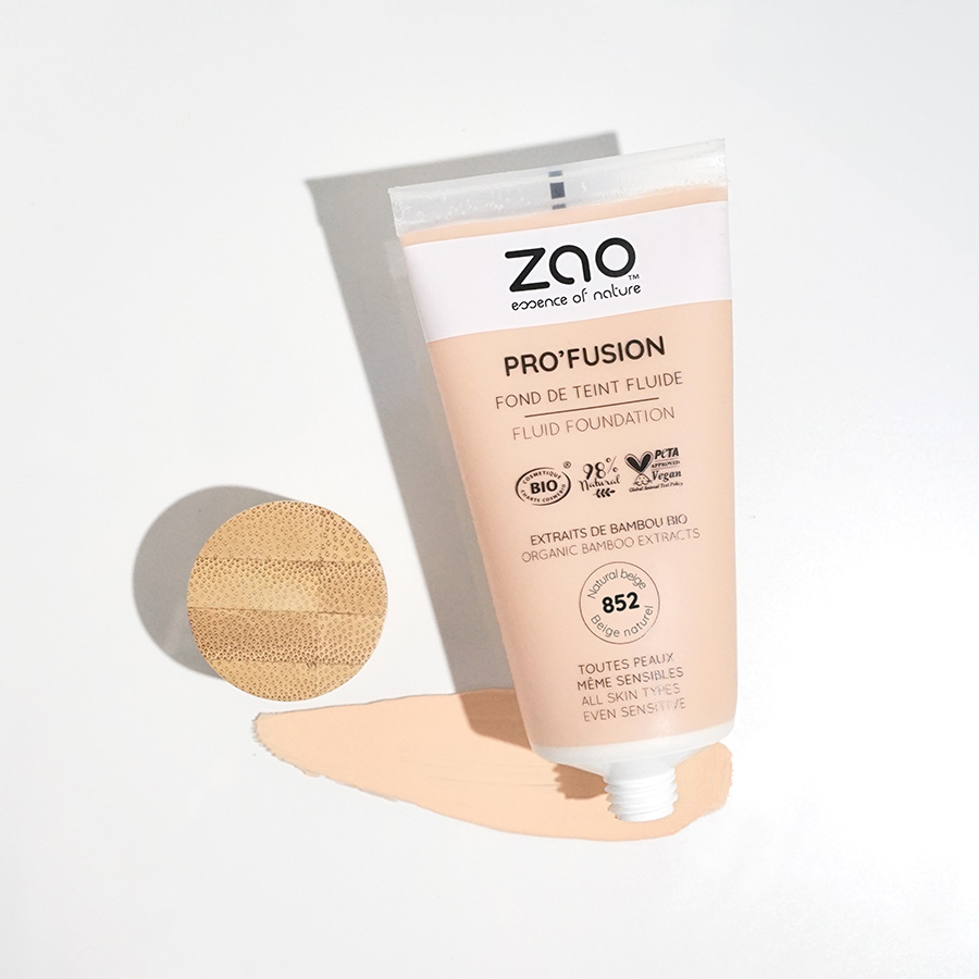 ZAO Pro'Fusion Fluid Foundation 852 Natural beige - 3