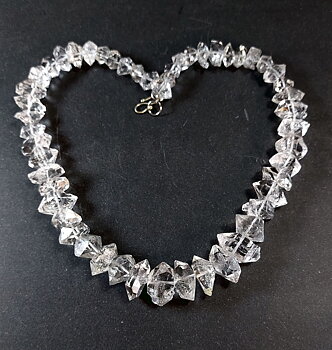 Herkimerdiamant Halsband