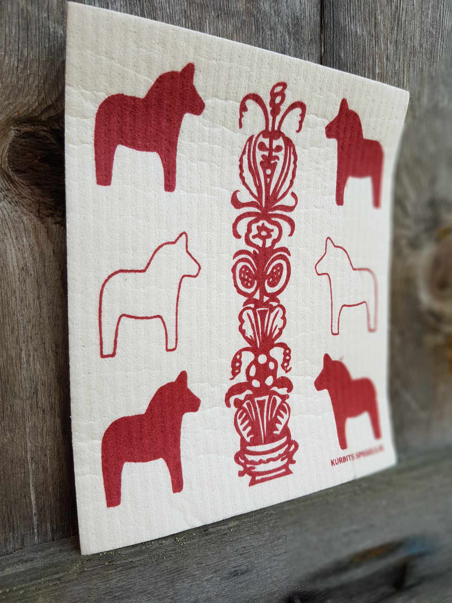 Disktrasa Kurbits/Dalahästar röd