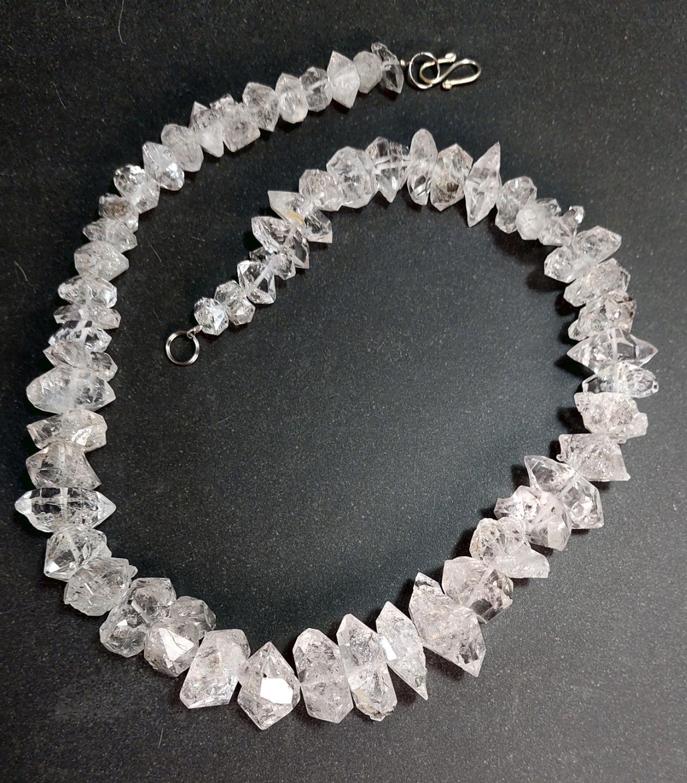 Herkimerdiamant Halsband