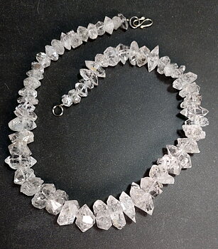 Herkimerdiamant Halsband