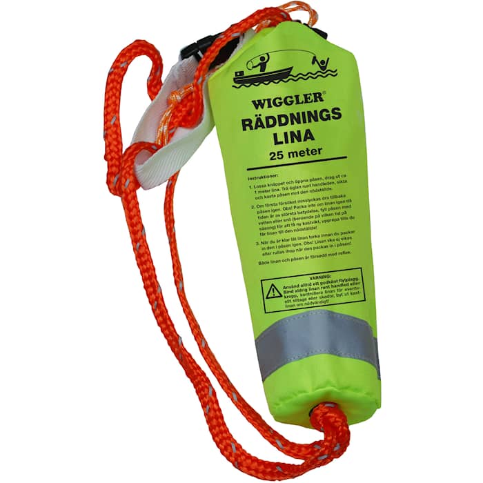 Wiggler Räddningslina 25 meter